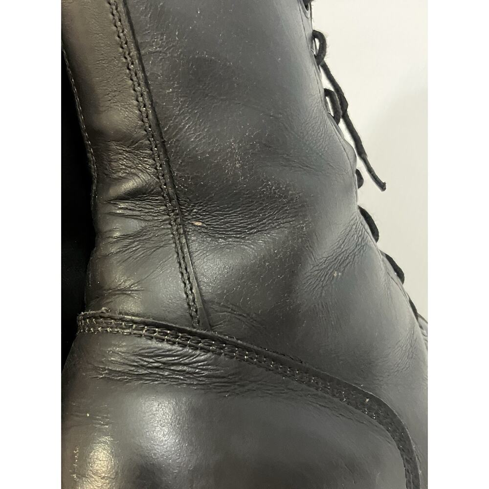 Vintage US Military Vietnam War Leather Combat Jungle Boots 1969 DMS Sole Sz 9 W - Picture 11 of 12